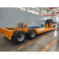 China Multi-Function 2 Line Axle Lowbed Semi Trailer Manufactory